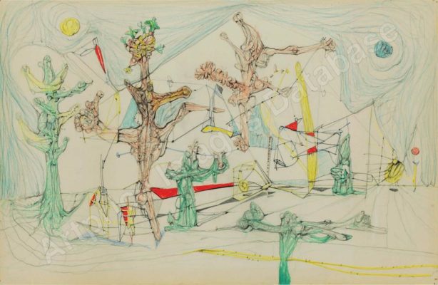 Dibujo-de-Matta-Morphologie-psychologique