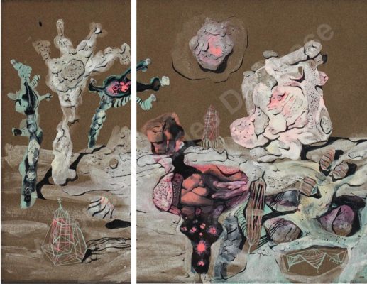Dibujo-de-Roberto-Matta-Sin-título