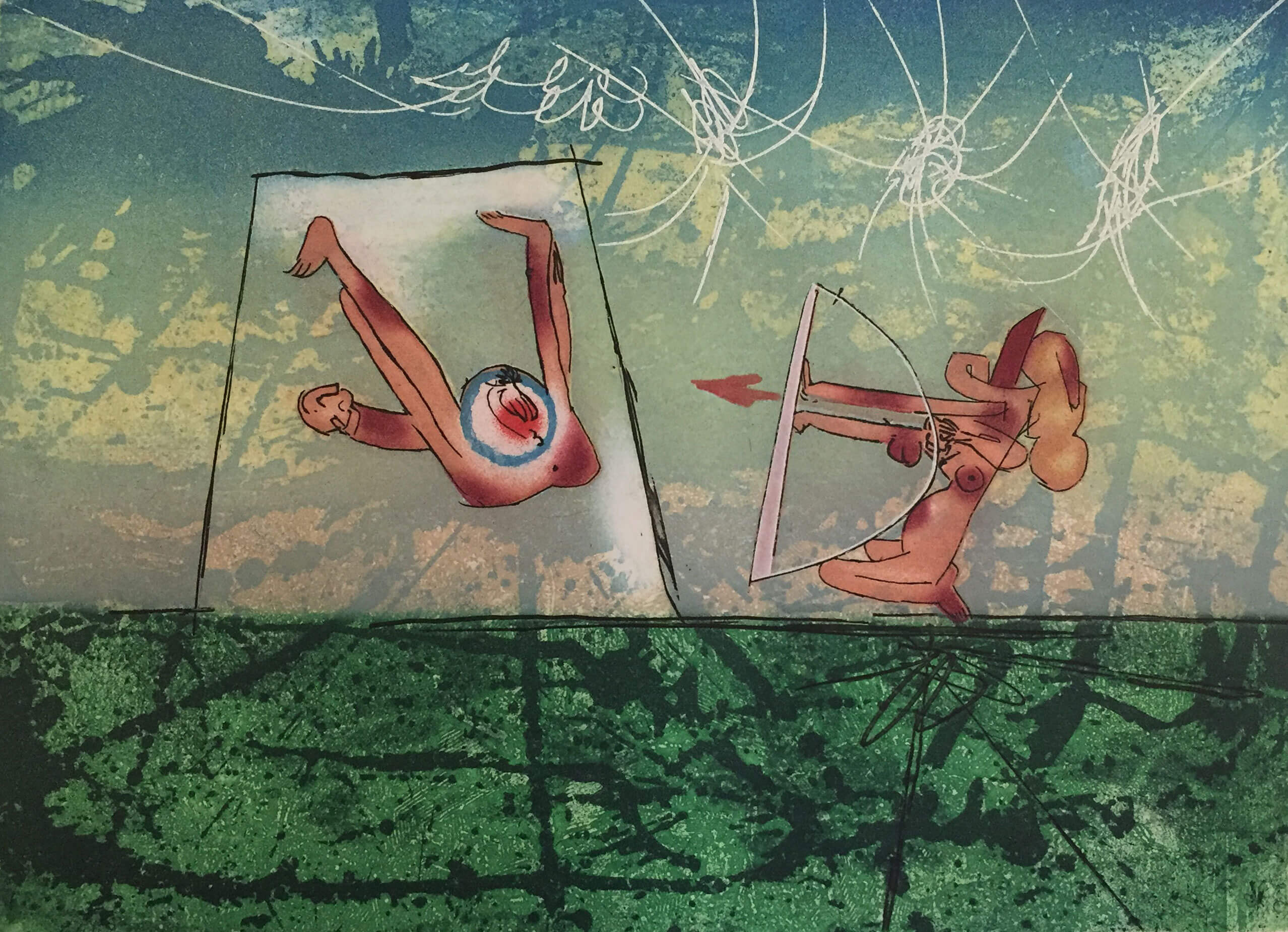 Roberto Matta - LA CIBLE - LES TRANSESPORTS